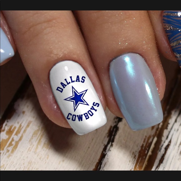 💌BO/GO$6 🏈 Dallas Cowboys Nail Decals - Picture 3 of 6